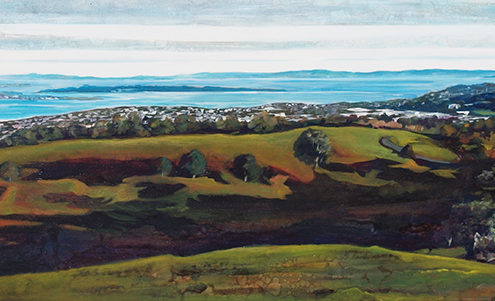 One Tree Hill- NZ by Glenda Hadfield