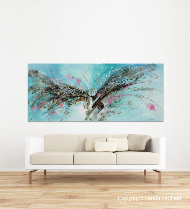 Taking Flight - Contemporary Abstract Art By Artist G Hadfield
